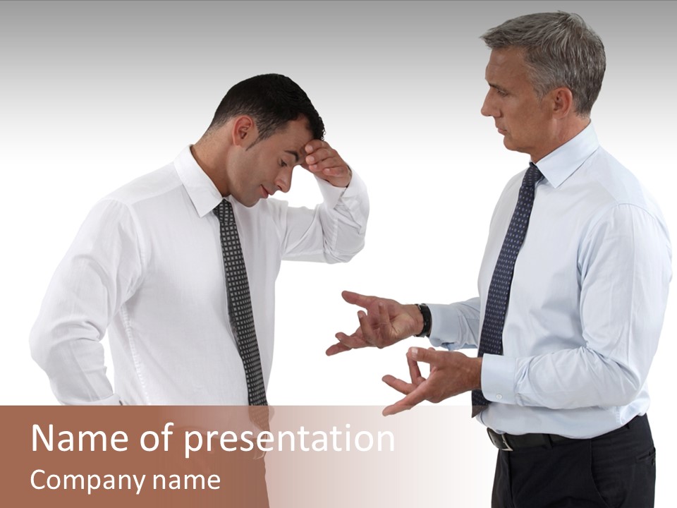 Together Body Discussing PowerPoint Template