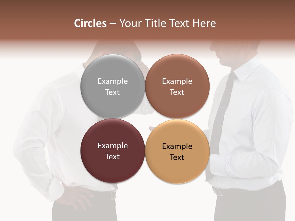 Together Body Discussing PowerPoint Template