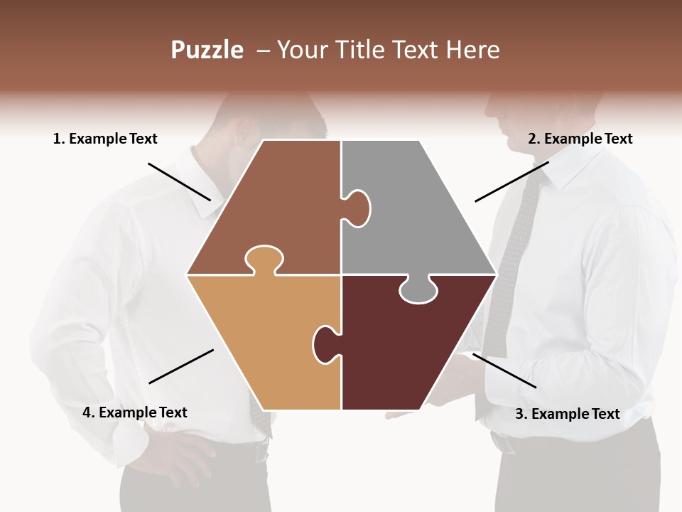 Together Body Discussing PowerPoint Template