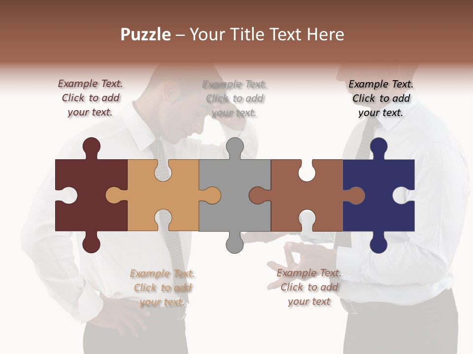 Together Body Discussing PowerPoint Template