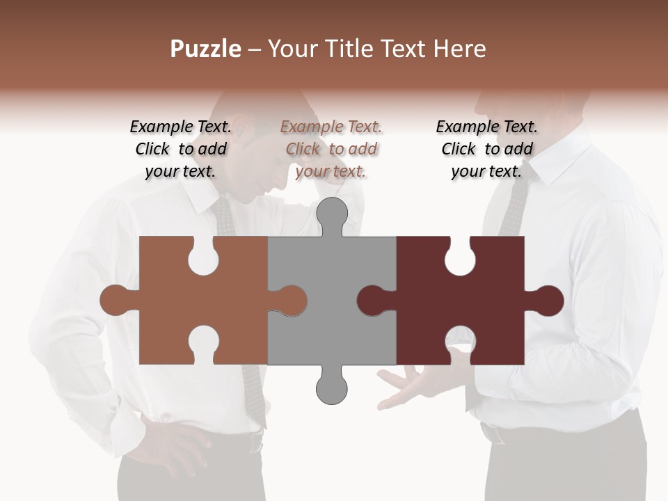 Together Body Discussing PowerPoint Template