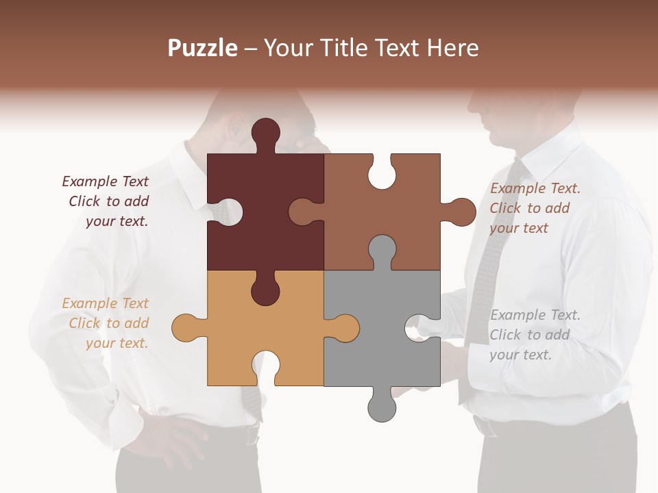 Together Body Discussing PowerPoint Template