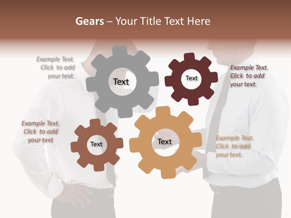 Together Body Discussing PowerPoint Template