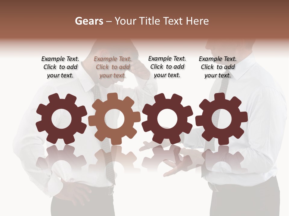 Together Body Discussing PowerPoint Template