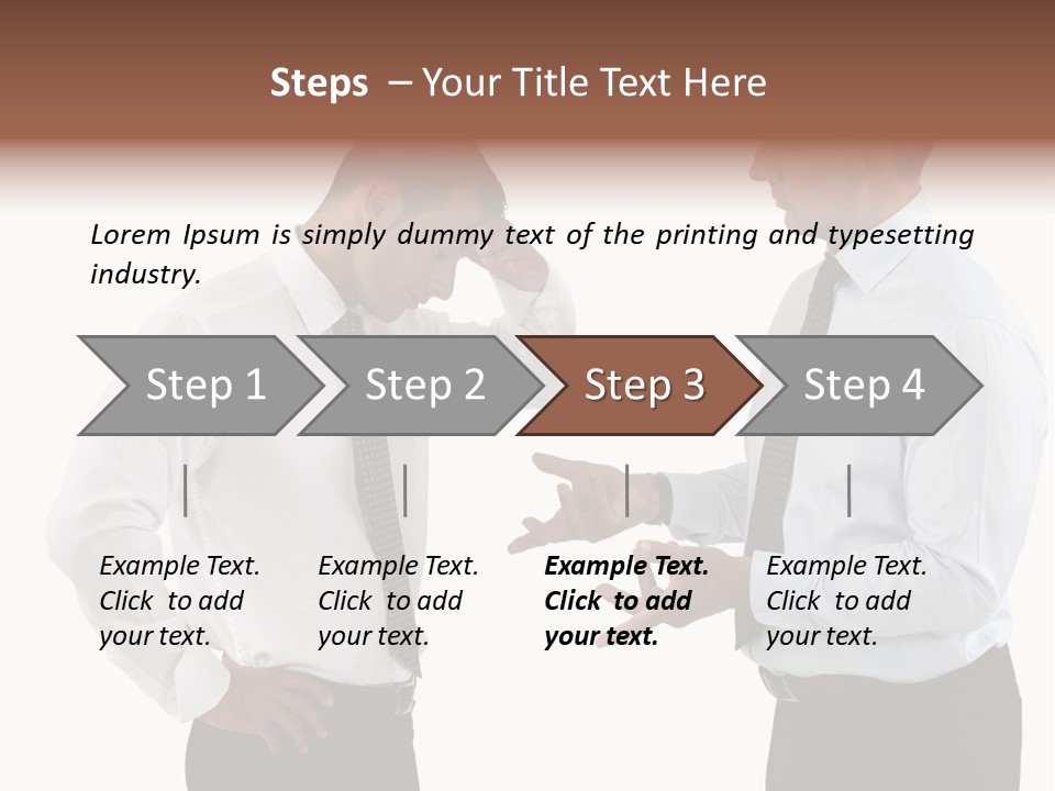 Together Body Discussing PowerPoint Template