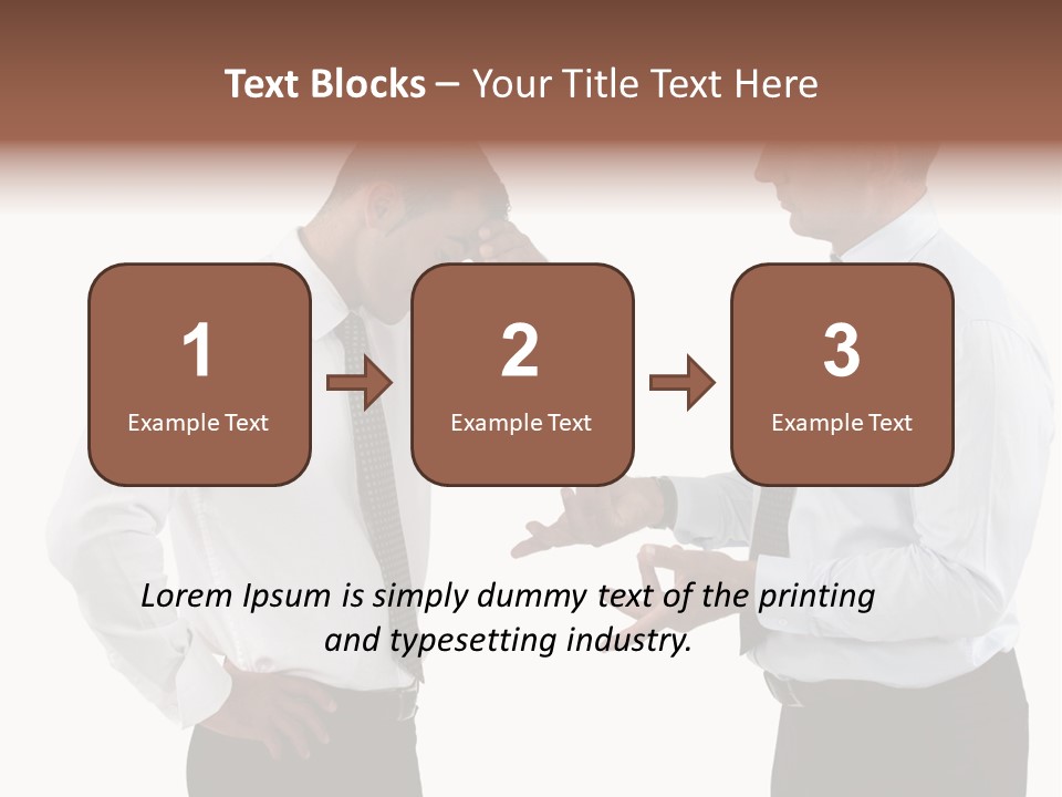 Together Body Discussing PowerPoint Template