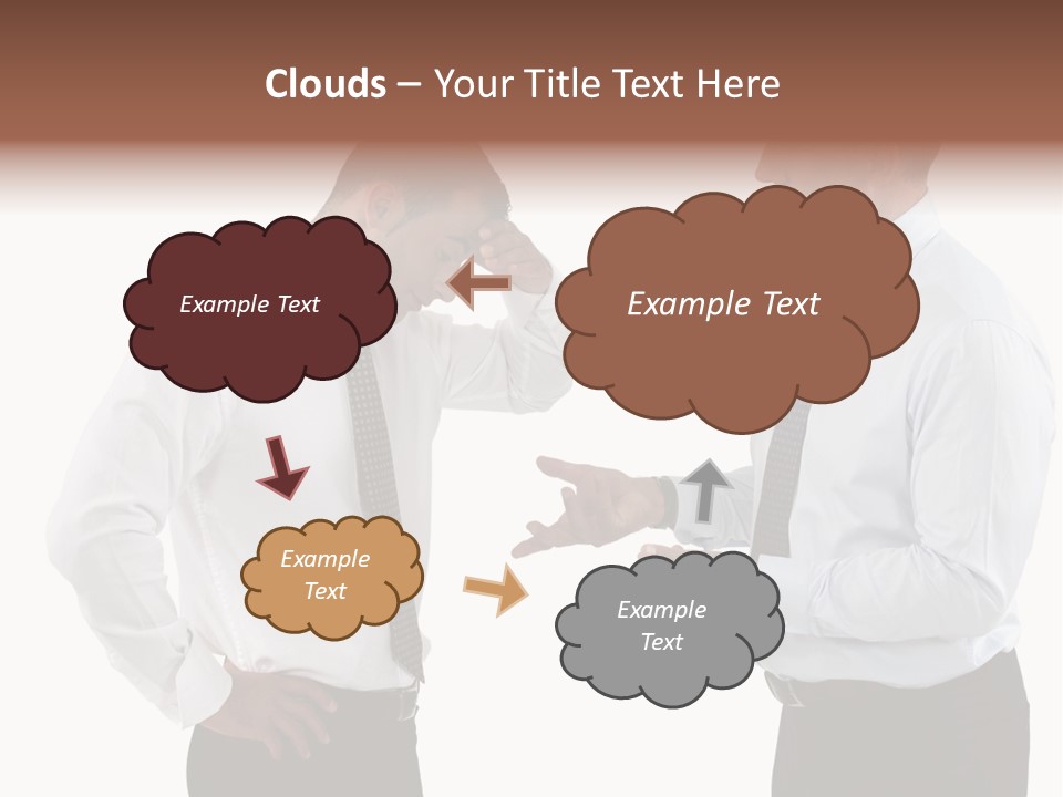 Together Body Discussing PowerPoint Template