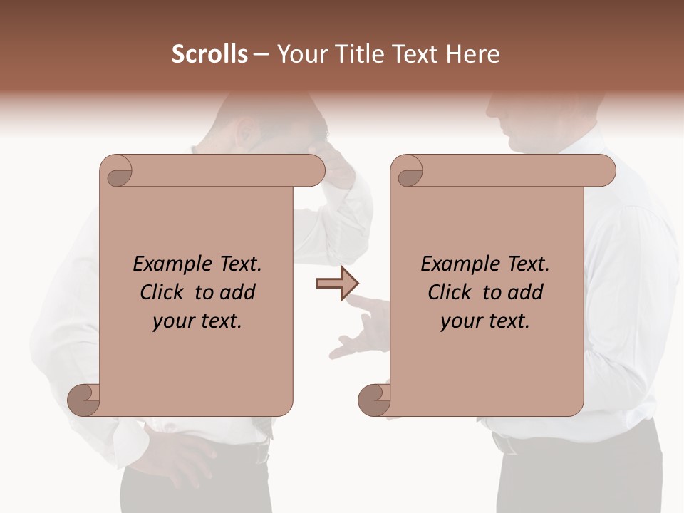 Together Body Discussing PowerPoint Template