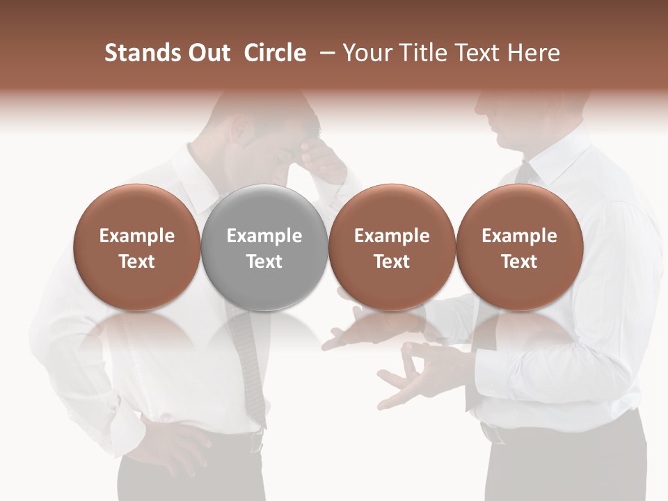 Together Body Discussing PowerPoint Template