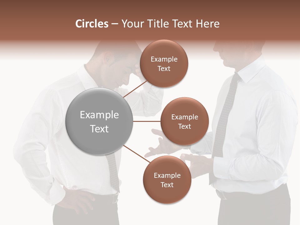 Together Body Discussing PowerPoint Template