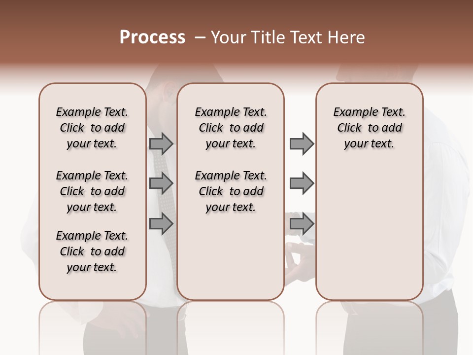 Together Body Discussing PowerPoint Template