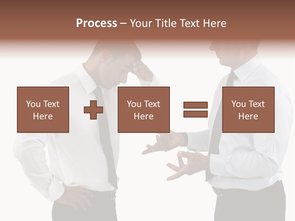 Together Body Discussing PowerPoint Template