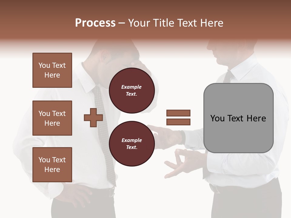 Together Body Discussing PowerPoint Template