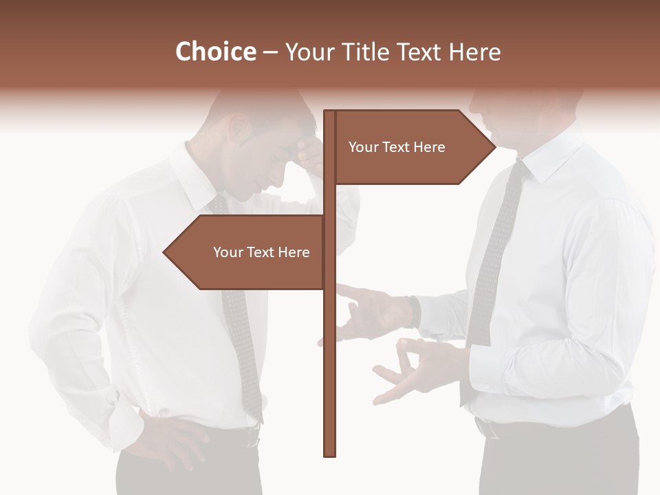 Together Body Discussing PowerPoint Template