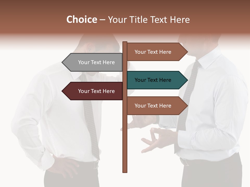 Together Body Discussing PowerPoint Template