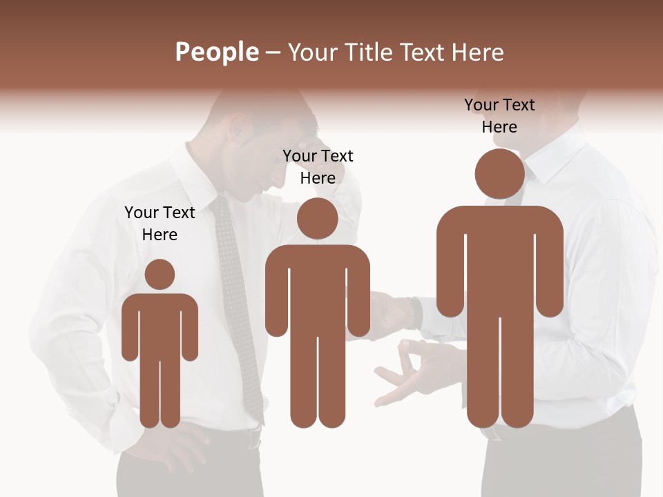 Together Body Discussing PowerPoint Template