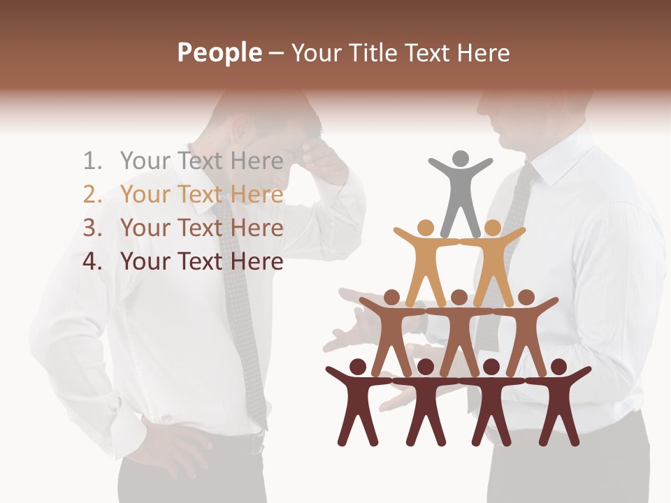 Together Body Discussing PowerPoint Template