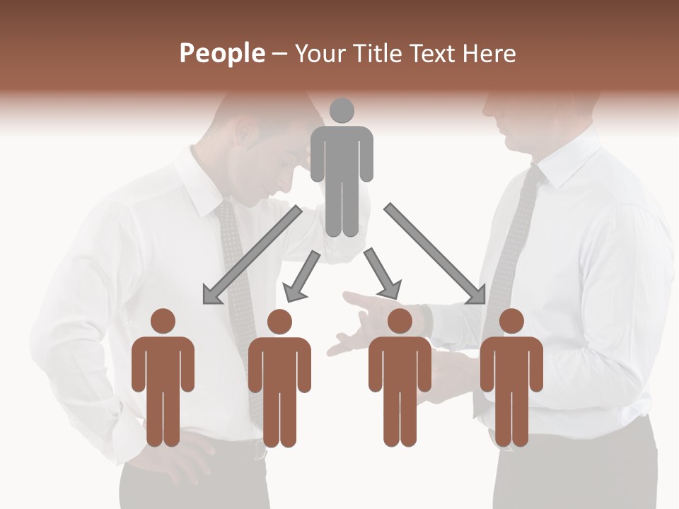 Together Body Discussing PowerPoint Template