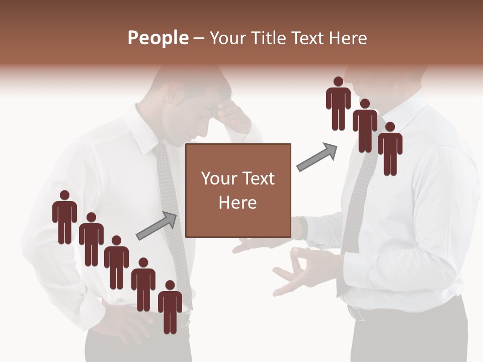 Together Body Discussing PowerPoint Template