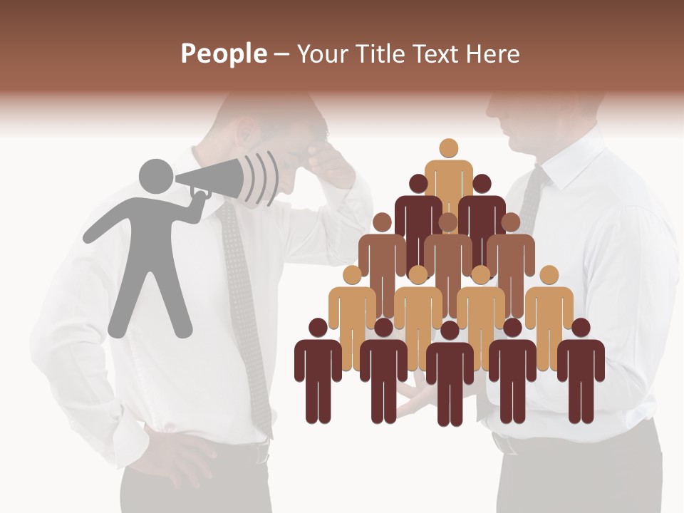 Together Body Discussing PowerPoint Template