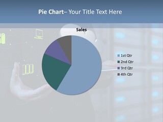 Technology Business Server PowerPoint Template