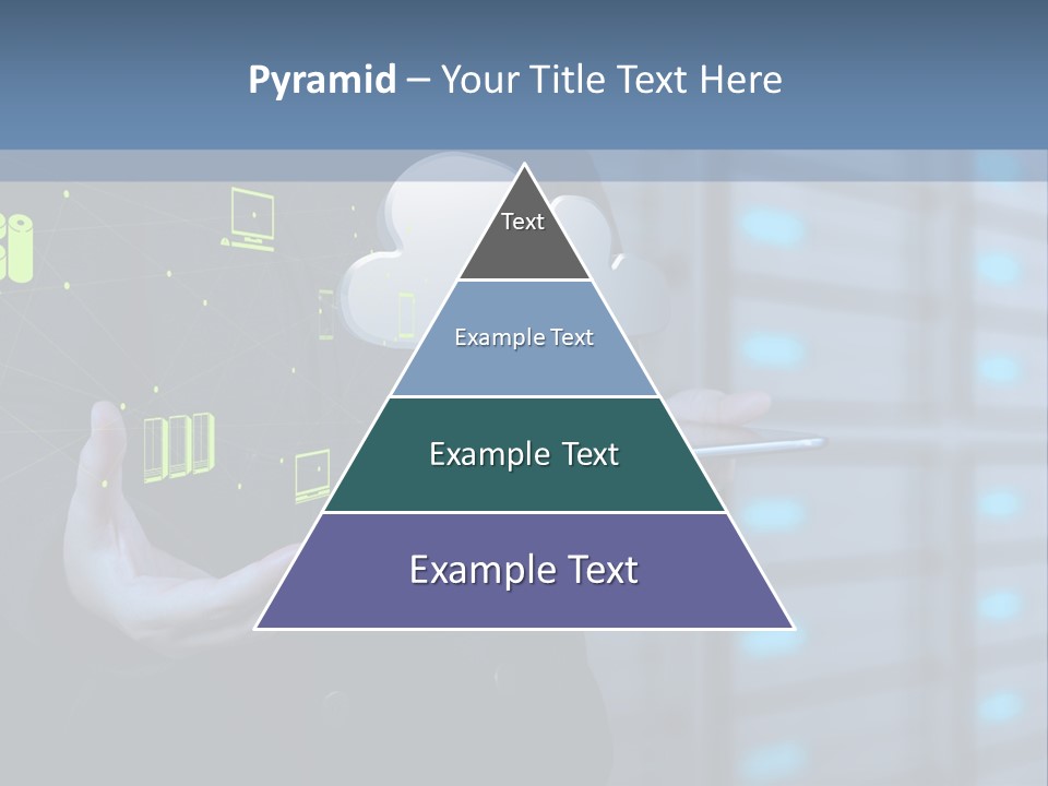 Technology Business Server PowerPoint Template