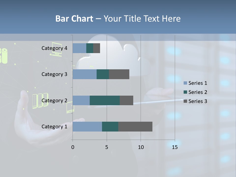 Technology Business Server PowerPoint Template