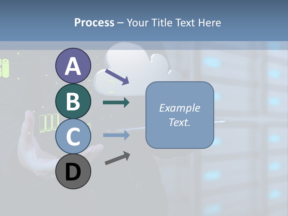 Technology Business Server PowerPoint Template