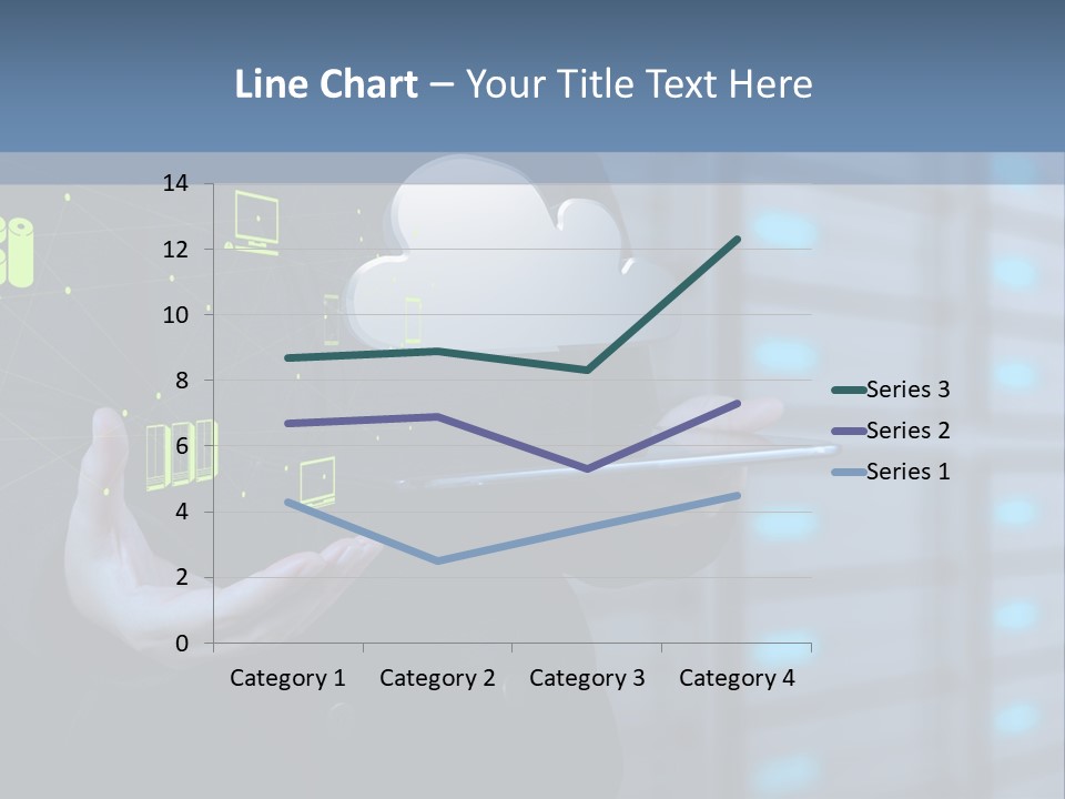 Technology Business Server PowerPoint Template
