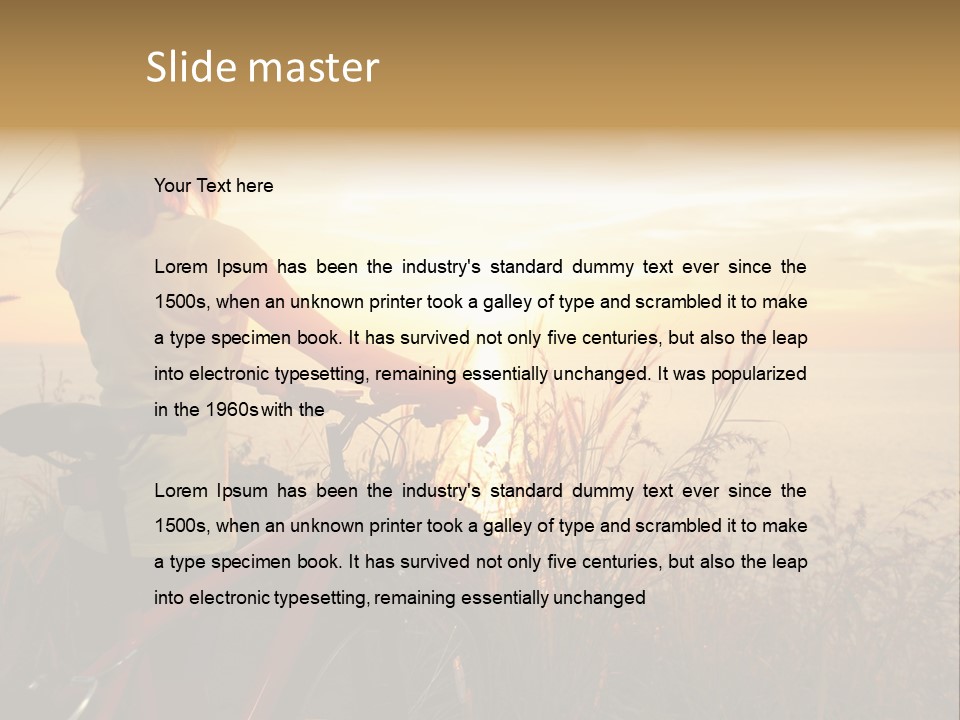 Field Summer Travel PowerPoint Template