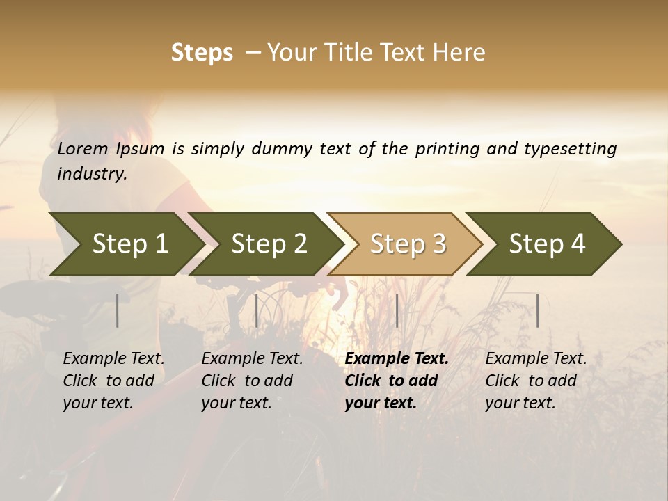 Field Summer Travel PowerPoint Template