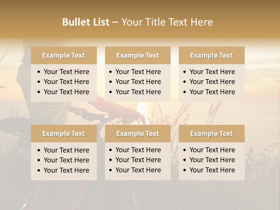Field Summer Travel PowerPoint Template