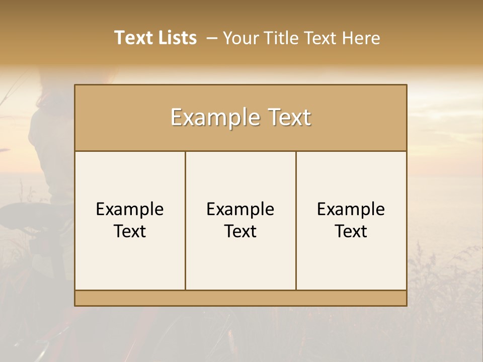 Field Summer Travel PowerPoint Template
