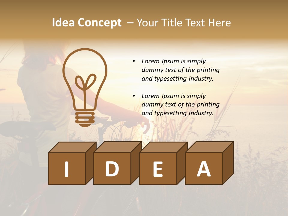 Field Summer Travel PowerPoint Template