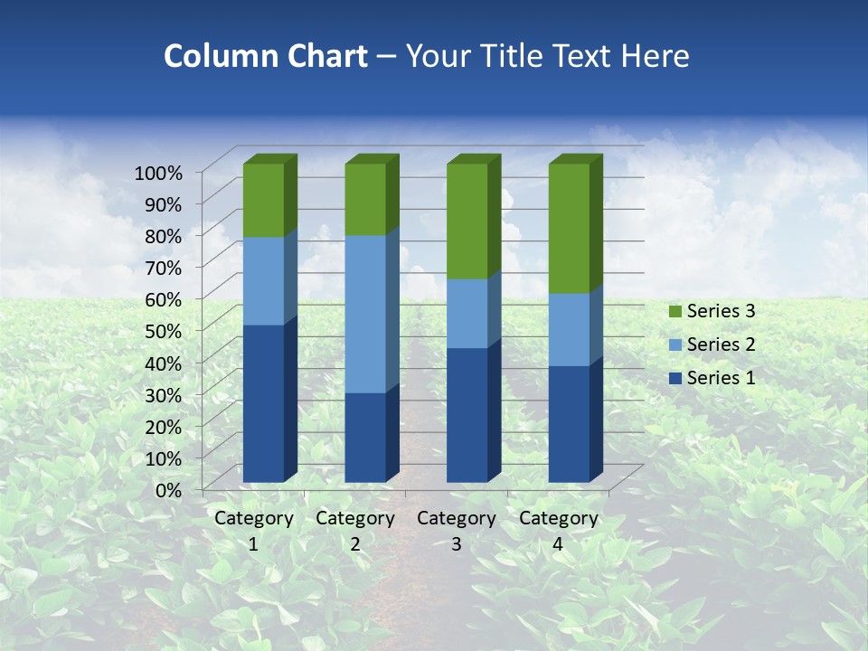 Sky Striped Farm PowerPoint Template