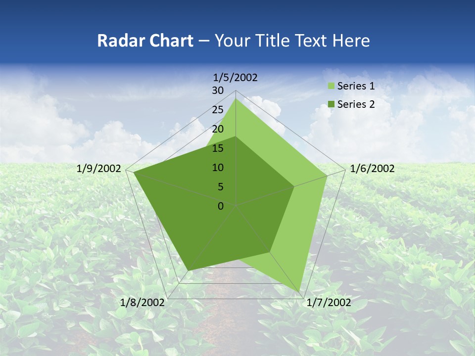 Sky Striped Farm PowerPoint Template