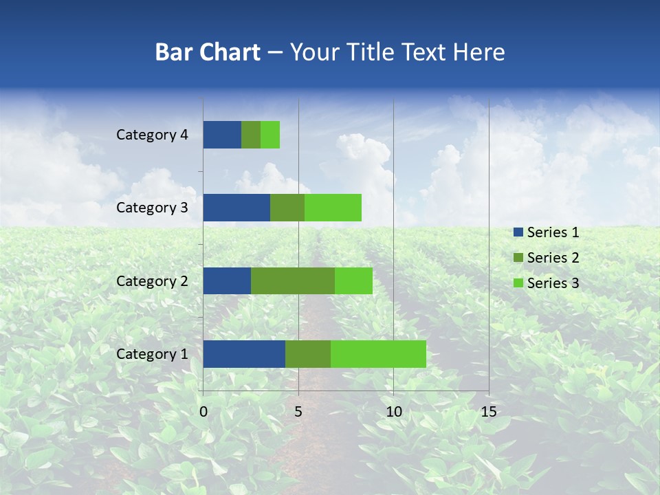Sky Striped Farm PowerPoint Template