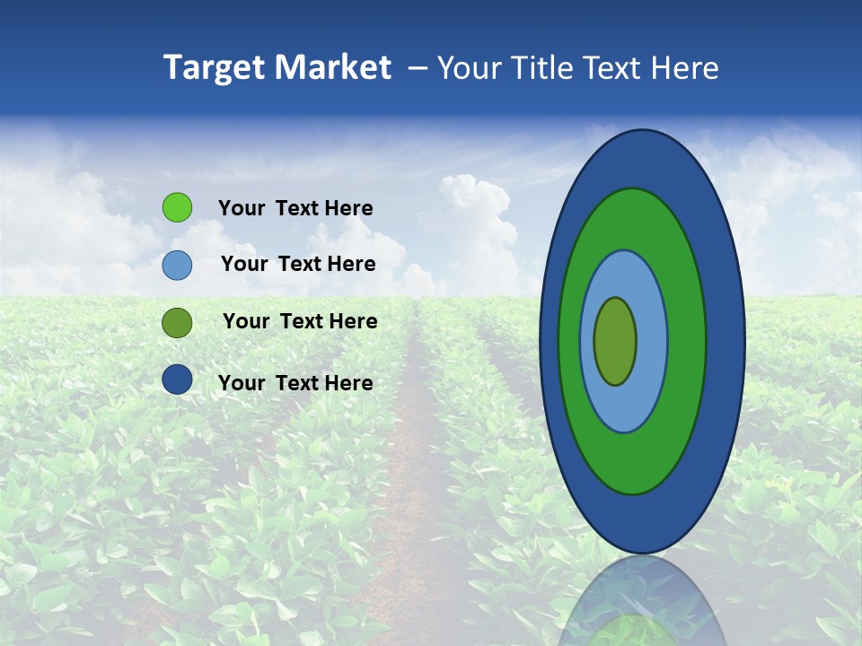 Sky Striped Farm PowerPoint Template