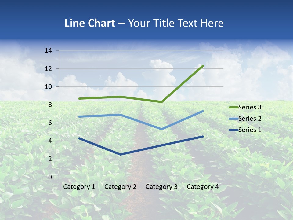Sky Striped Farm PowerPoint Template