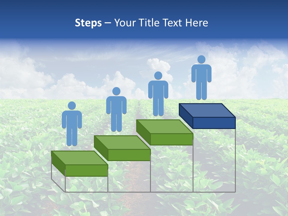 Sky Striped Farm PowerPoint Template