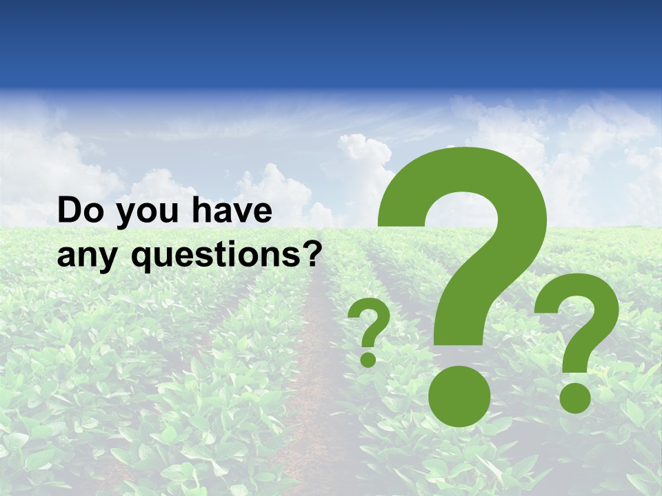 Sky Striped Farm PowerPoint Template