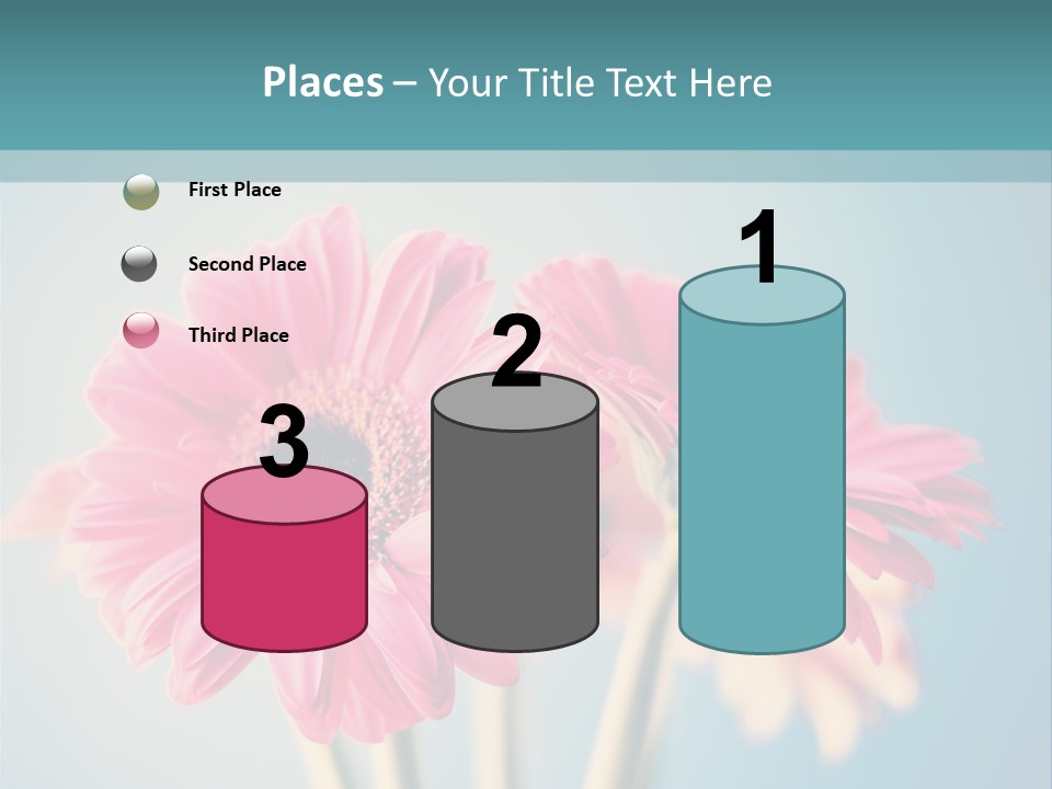Vintage Ragged Rose PowerPoint Template