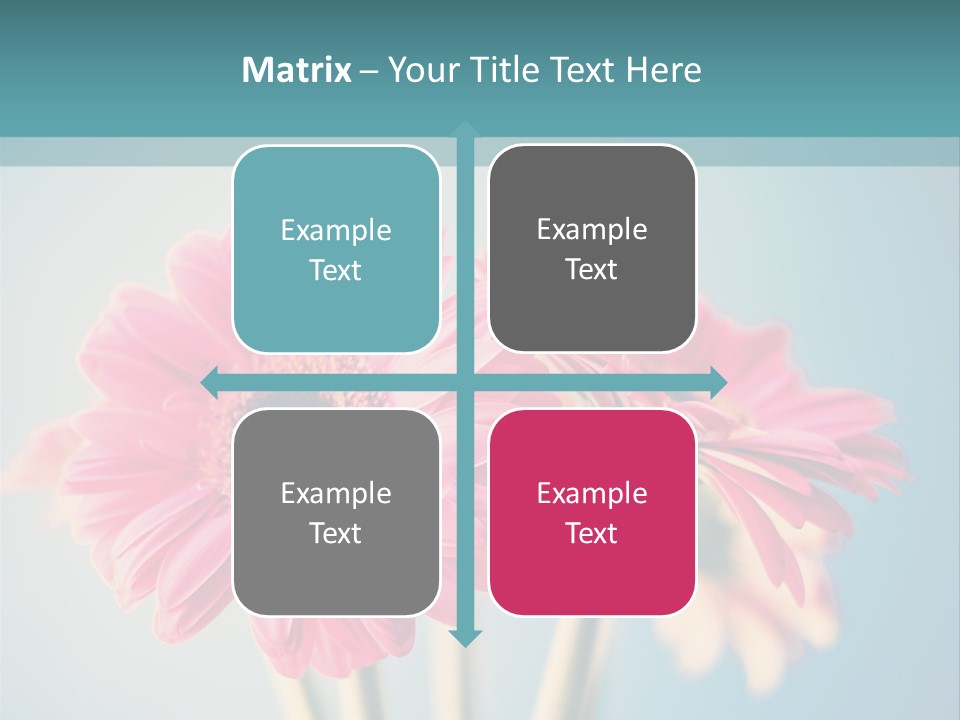 Vintage Ragged Rose PowerPoint Template