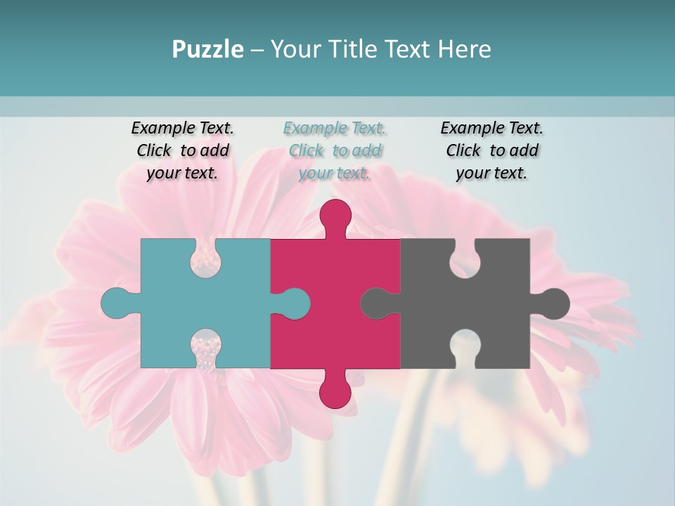 Vintage Ragged Rose PowerPoint Template