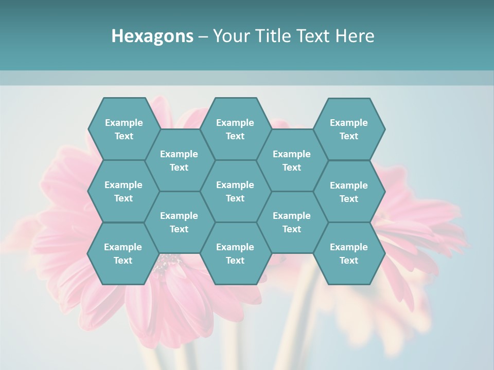 Vintage Ragged Rose PowerPoint Template