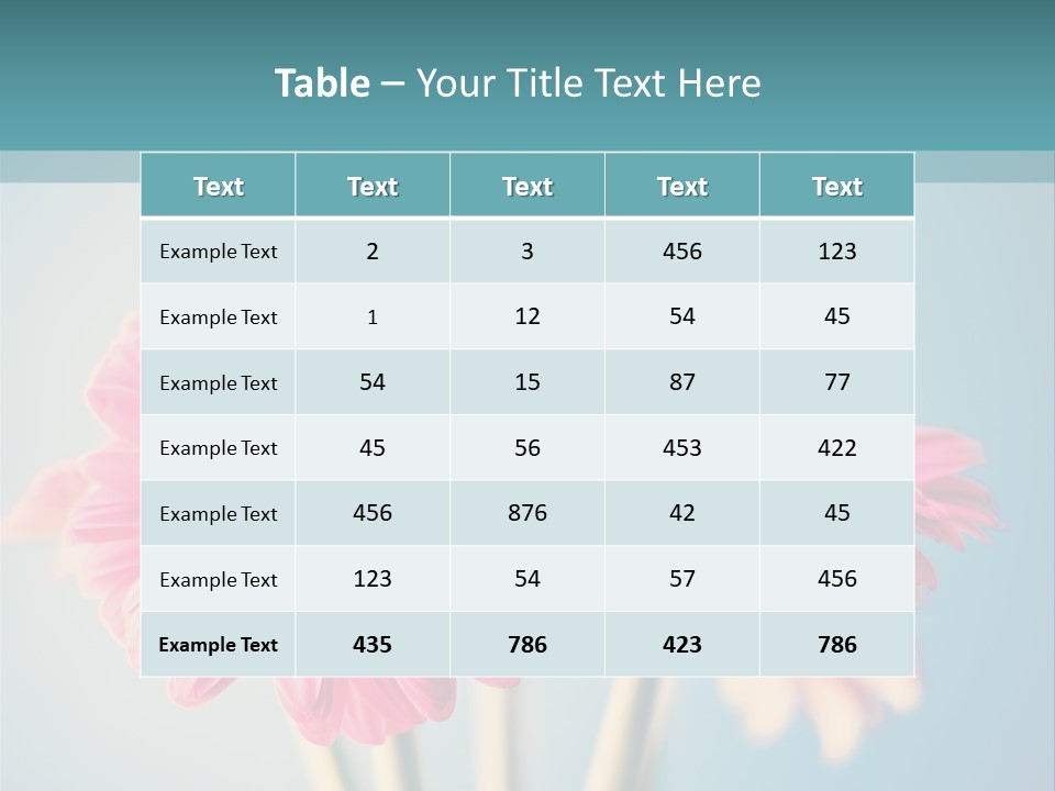 Vintage Ragged Rose PowerPoint Template