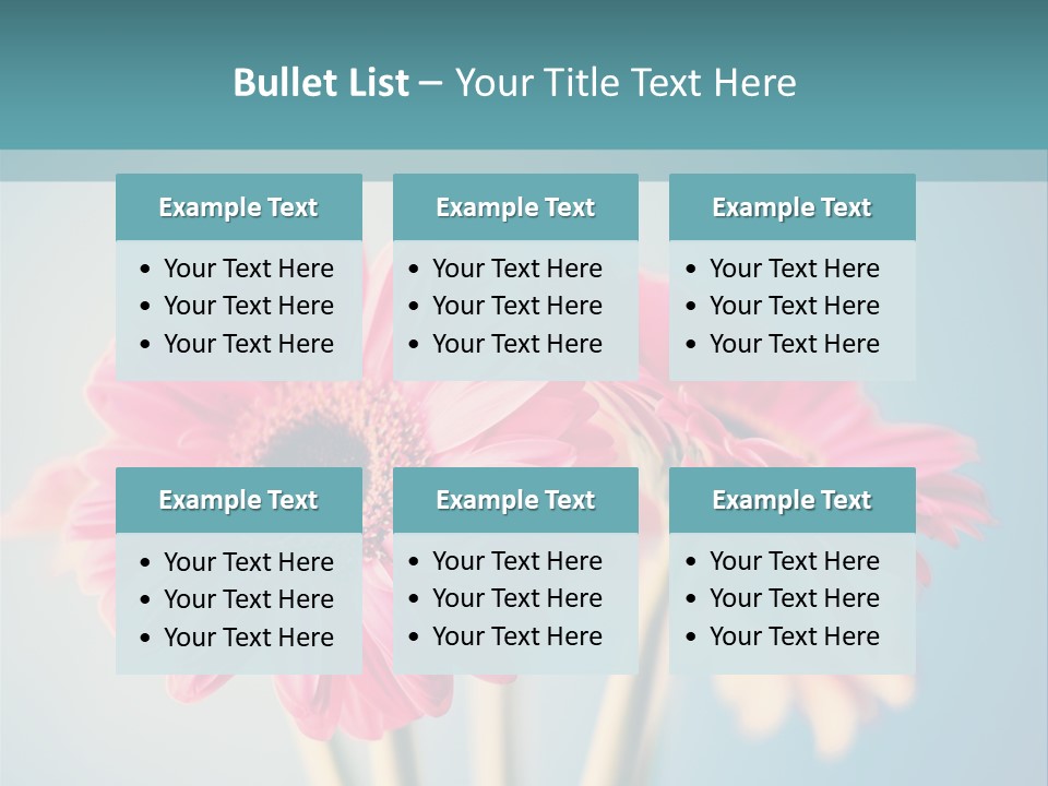 Vintage Ragged Rose PowerPoint Template