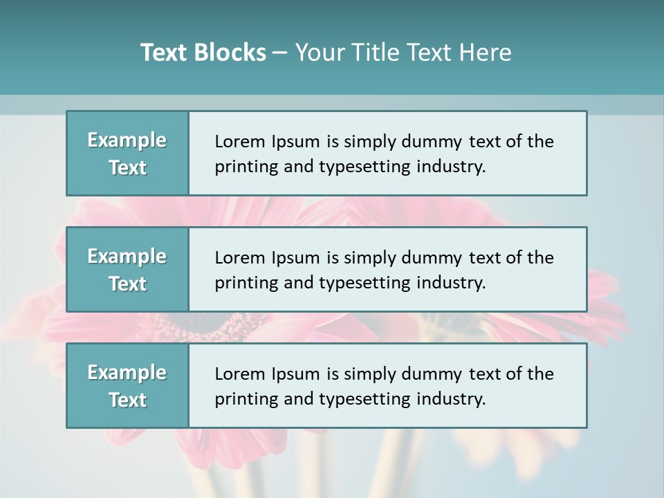 Vintage Ragged Rose PowerPoint Template