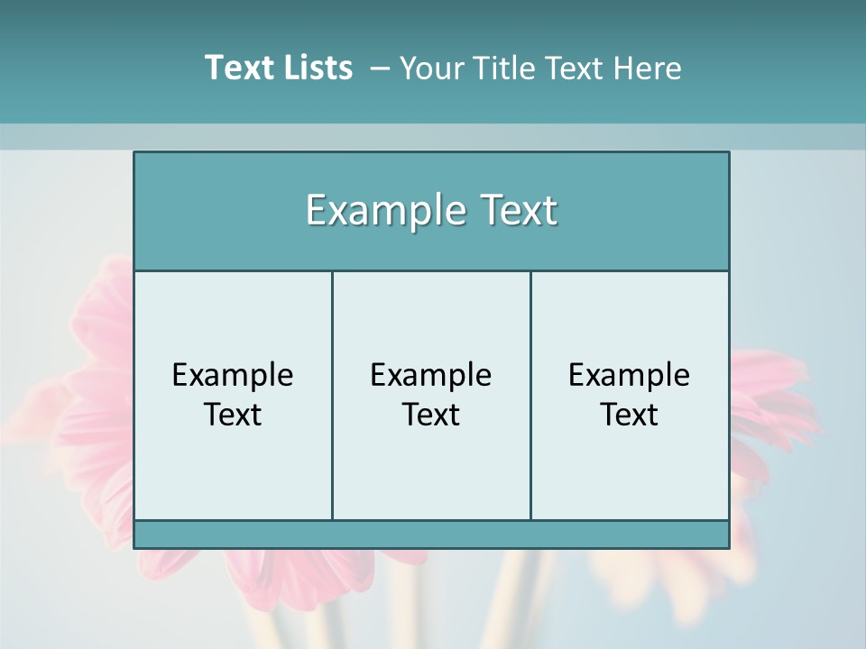 Vintage Ragged Rose PowerPoint Template