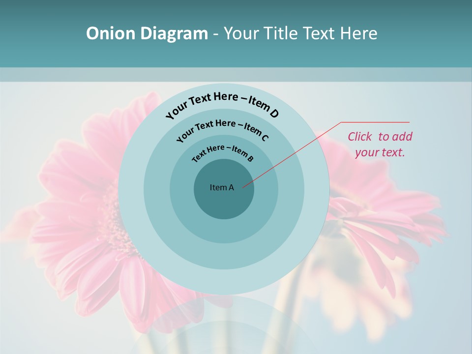 Vintage Ragged Rose PowerPoint Template